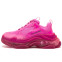Кроссовки женские Balenciaga Triple S Clear Sole Neon Pink