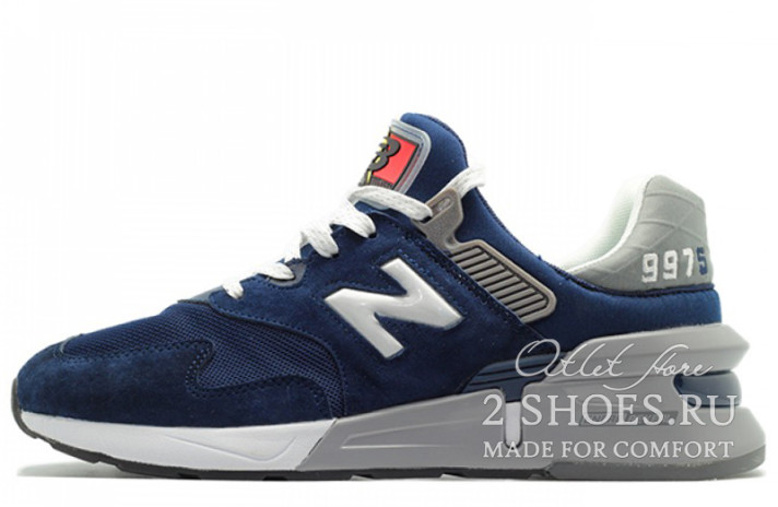 Кроссовки New Balance MS997HGB Sport Blue  синие
