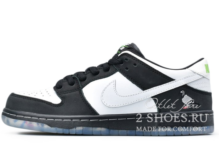 Кроссовки Nike Dunk SB Low Jeff Staple Panda Pigeon BV1310-013 черные