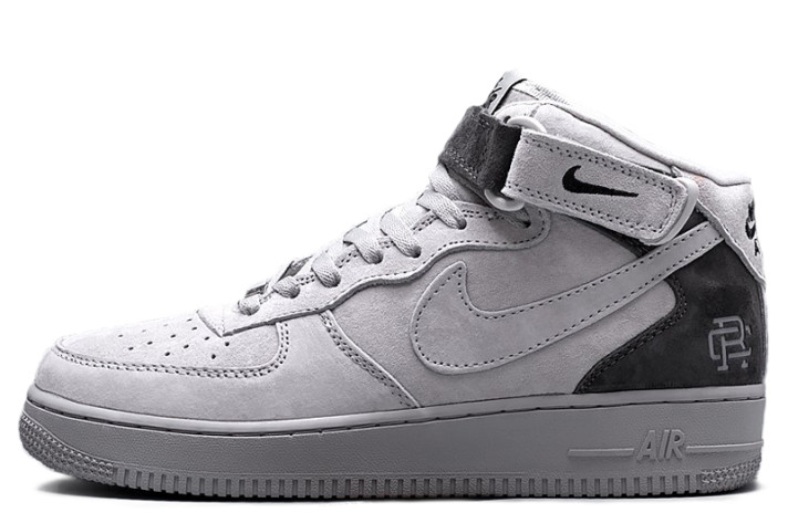 Кроссовки Nike Air Force 1 Mid Reigning Champ Dark Grey 807618-200 серые