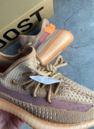 Кроссовки Adidas Yeezy Boost 350 V2 Clay живое фото 3