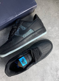 Кроссовки Nike Air Force 1 Low Computer Chip Space Jam живое фото 2