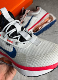 Кроссовки Nike Air Max 2021 Summit White Blue Red живое фото 3