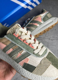 Кроссовки Adidas Retropy E5 Green Brown живое фото 3