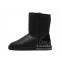 Угги мужские Ugg Australia Classic Short Metallic Black
